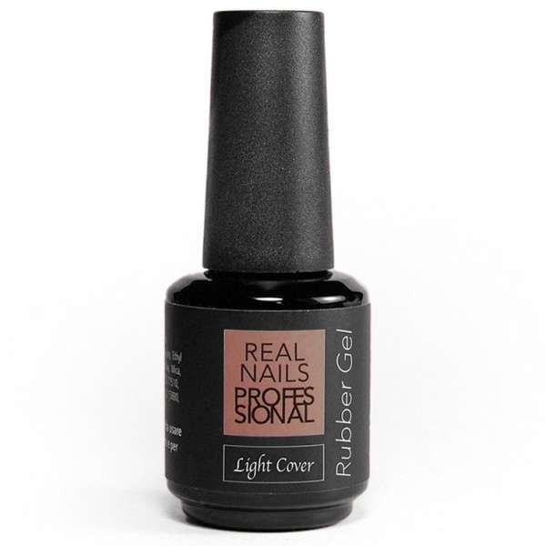 REAL NAILS PROFESSIONAL Real Nails Professional Gel Base Rubber 15ml - Light Cover - MegaPrezzo