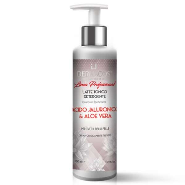 DERMACOS Dermacos Latte Tonico Detergente Acido Jaluronico - 500ml - MegaPrezzo