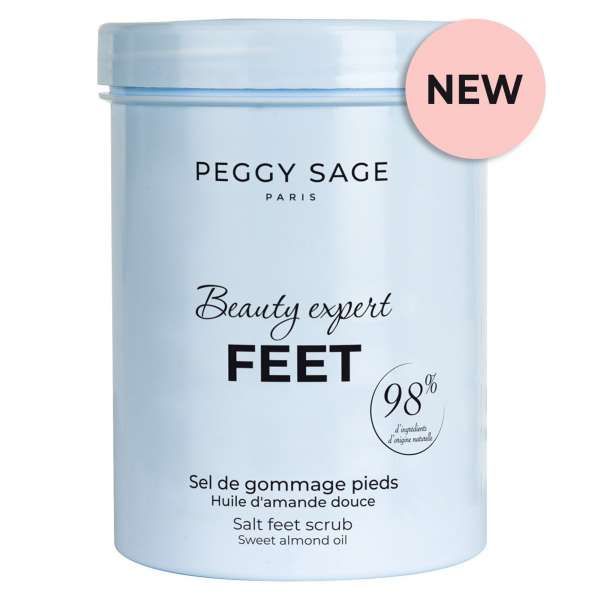 PEGGYSAGE Peggy Sage Sale Esfoliante Piedi con Olio Mandorla - 400gr - MegaPrezzo
