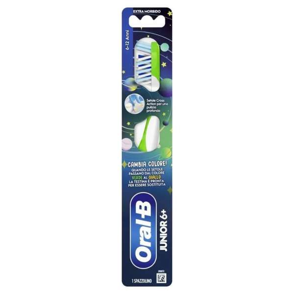 AZ - ORAL B Oral-B Spazzolino Junior 6-12 - Extra Morbido - MegaPrezzo