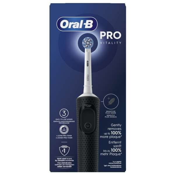 AZ - ORAL B Oral-B Spazzolino Elettrico Vitality Pro Black - MegaPrezzo