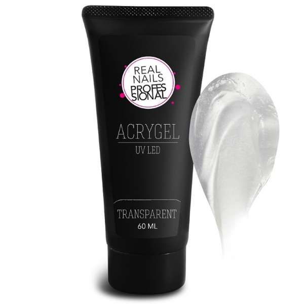 REAL NAILS PROFESSIONAL Real Nails Professional AcryGel Costruttore 60ml - Trasparente - MegaPrezzo