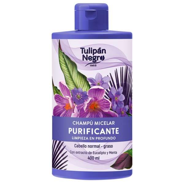 TULIPAN NEGRO Tulipan Negro Shampoo Purificante - 400ml - MegaPrezzo