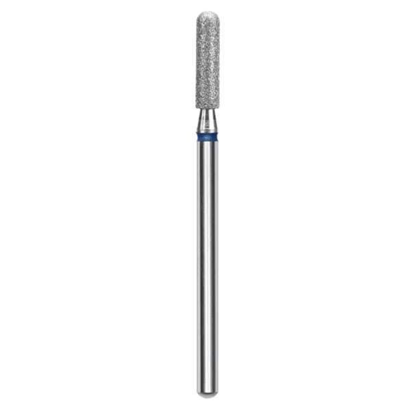 STALEKS PRO Staleks Pro Punta Fresa Diamantata Cilindro Arrotondato 2,5mm Blu - 10mm - MegaPrezzo