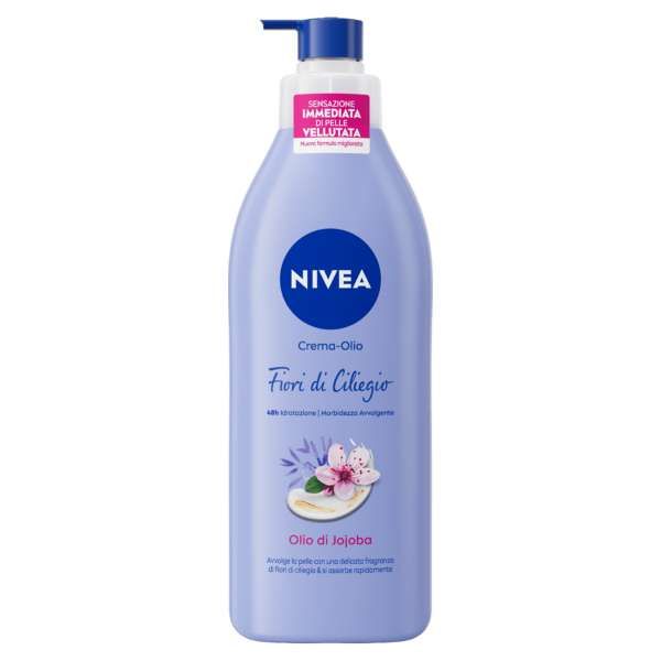 NIVEA Nivea Crema Olio Corpo 400ml - Ciliegio e Jojoba - MegaPrezzo