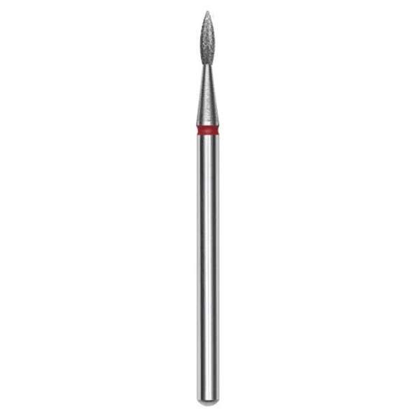 STALEKS PRO Staleks Pro Punta Fresa Diamantata Fiamma Acuta 1,8 Rosso - 8mm - MegaPrezzo