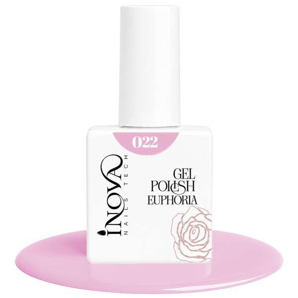 INOVA NAILS TECH Inova Nails Tech Smalto Semipermanente 12ml - 022 Rosa Lavanda Chiaro - MegaPrezzo