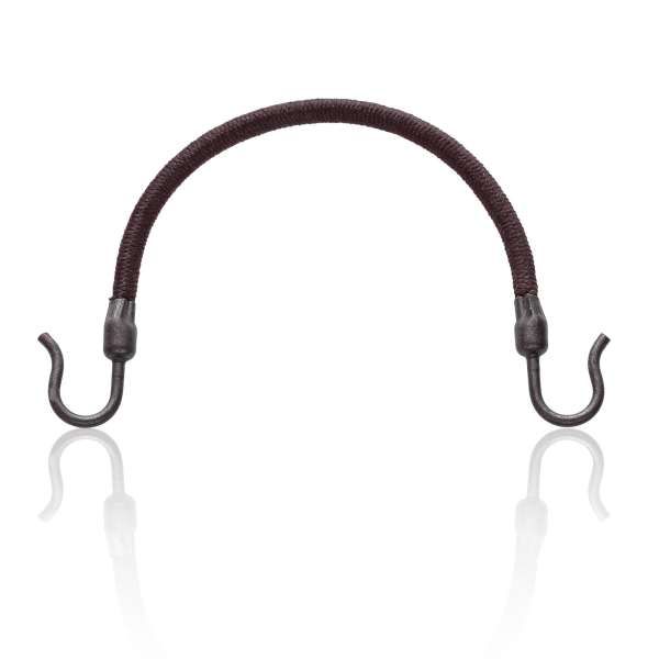 XANITALIA Elastico per Capelli con Gancio 4pz - Marrone - MegaPrezzo