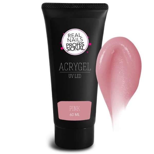 REAL NAILS PROFESSIONAL Real Nails Professional AcryGel Costruttore 60ml - Pink - MegaPrezzo