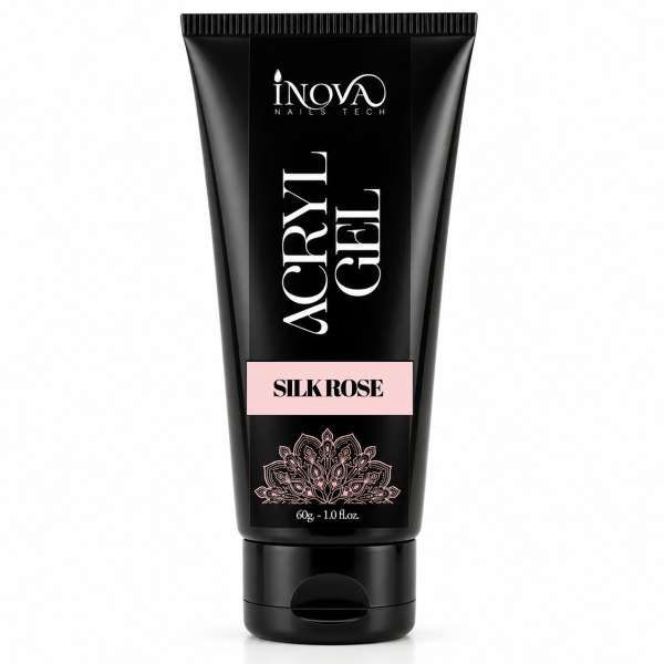 INOVA NAILS TECH Inova Nails Tech Acryl Gel Costruttore 60gr - Silk Rose - MegaPrezzo