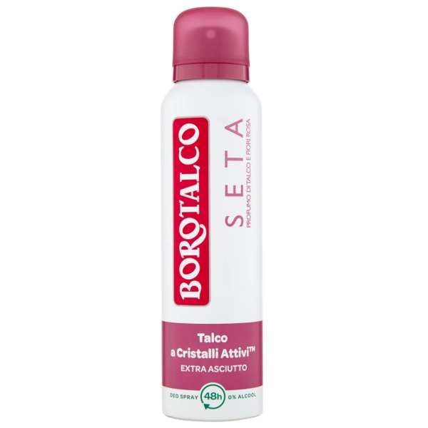 BOROTALCO Borotalco Deodorante Spray Seta Fiori di Rosa - 150ml - MegaPrezzo