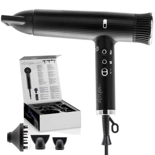 XANITALIA Sthauer Futura Phon Asciugacapelli 1800W - Nero - MegaPrezzo