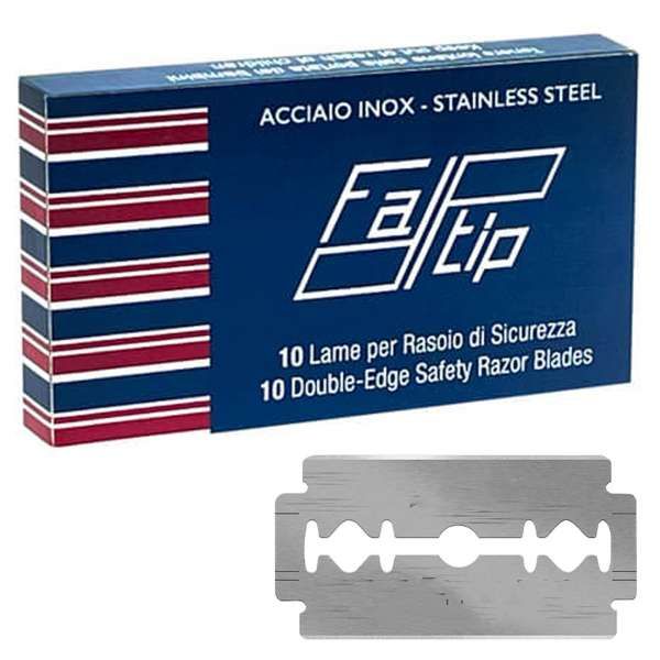 AURORE Fatip Lame da Barba Stainless - 10pz - MegaPrezzo