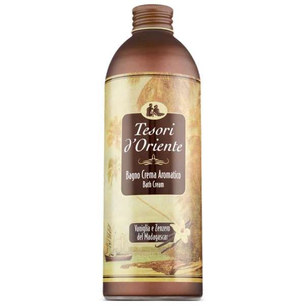 TESORI D ORIENTE Tesori D'Oriente Bagno Crema 500ml - Vaniglia e Zenzero - MegaPrezzo