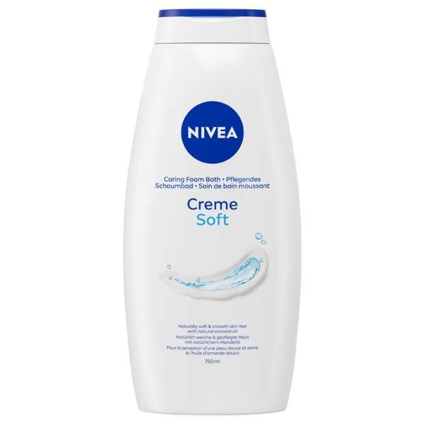 NIVEA Nivea Bagno Crema Creme Soft - 750ml - MegaPrezzo