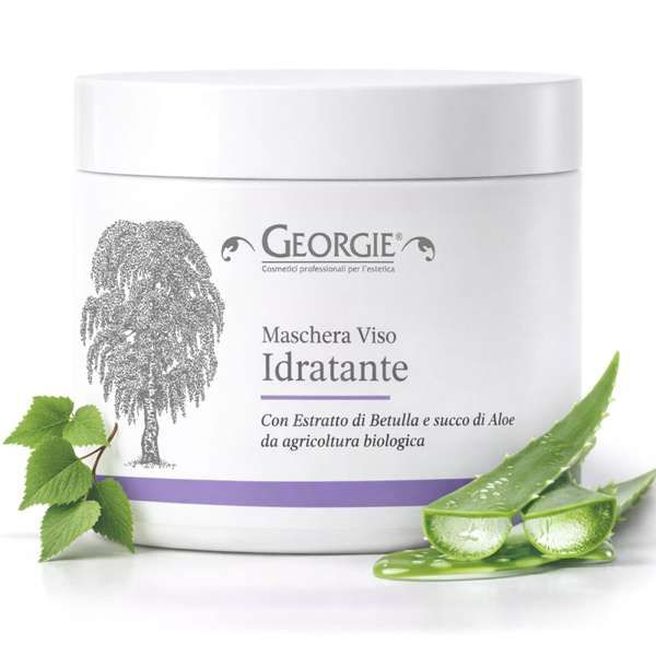 GEORGIE Georgie Maschera Viso in Crema Idratante con Betulla e Aloe - 250ml - MegaPrezzo