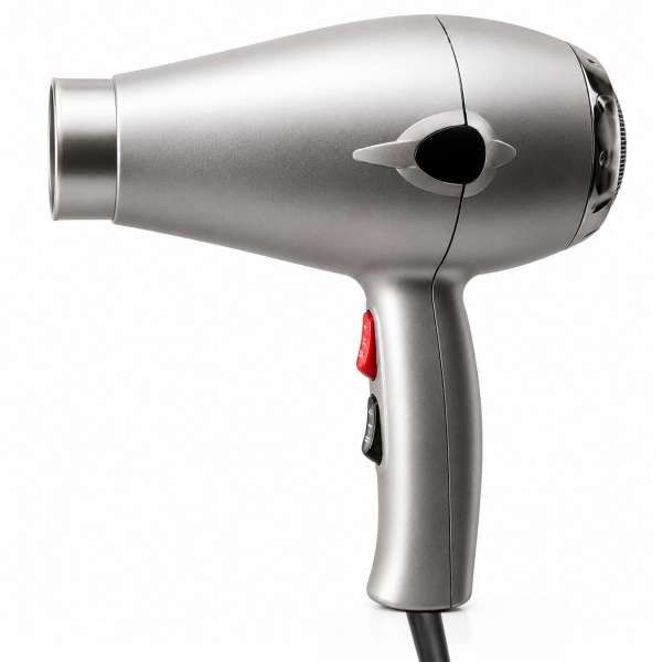 FKF FKF Temptation Pro 2200 Asciugacapelli Phon Professionale - Acciaio - MegaPrezzo