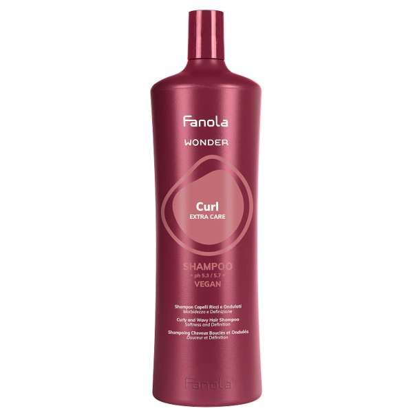 FANOLA Fanola Wonder Curl Extra Care Shampoo Capelli Ricci - 1000ml - MegaPrezzo