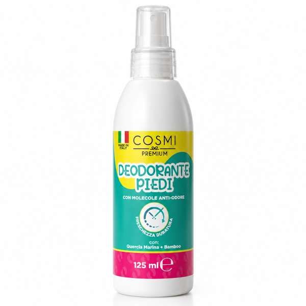 COSMI ITALIA Cosmi Spray Piedi Anti Odore - 125ml - MegaPrezzo
