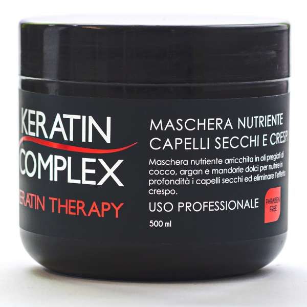 RETINOL COMPLEX Keratin Complex Maschera Capelli Secchi e Crespi - 500ml - MegaPrezzo