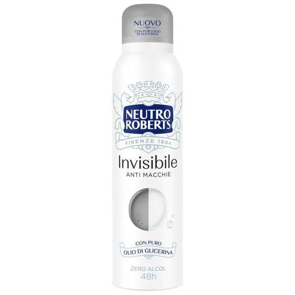 NEUTRO ROBERTS Neutro Roberts Deodorante Spray Invisible Antimacchie - 150ml - MegaPrezzo