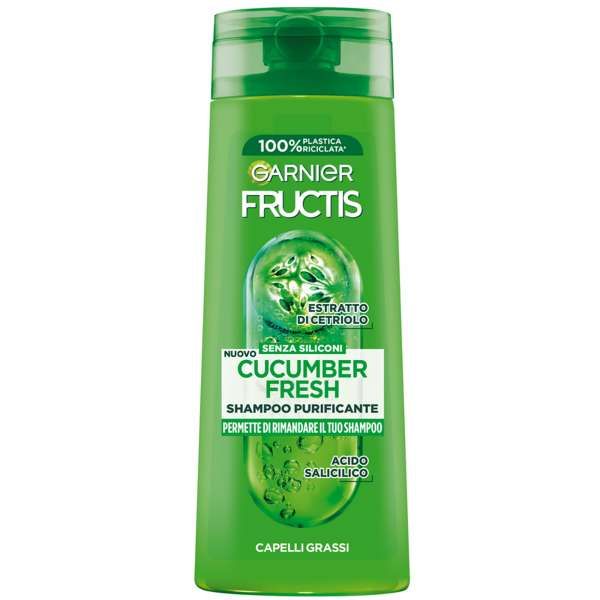 GARNIER Garnier Fructis Shampoo Cucumber Fresh - 250ml - MegaPrezzo