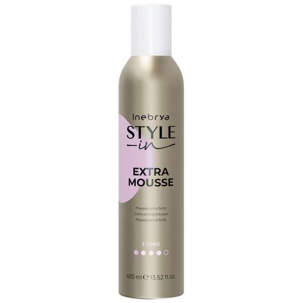 INEBRYA Inebrya Style-in Extra Mousse Tenuta Extra Forte - 400ml - MegaPrezzo