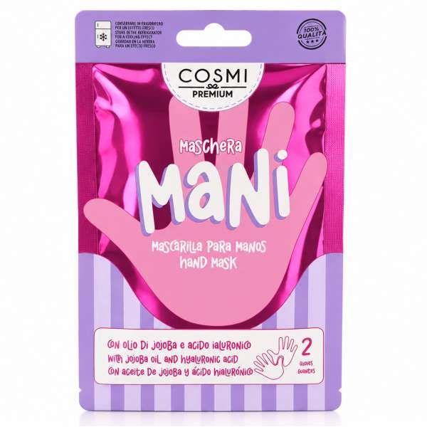 COSMI ITALIA Cosmi Maschera Mani Idratante - Jojoba e Acido Ialuronico - MegaPrezzo