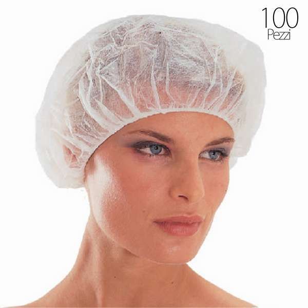 ROIAL Cuffia Doccia Monouso in Polietilene - 100pz - MegaPrezzo