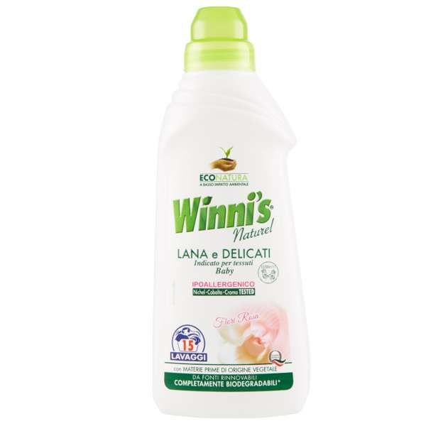 WINNI'S Winni's Detersivo Lana e Delicati 750ml - Fiori di Rosa - MegaPrezzo