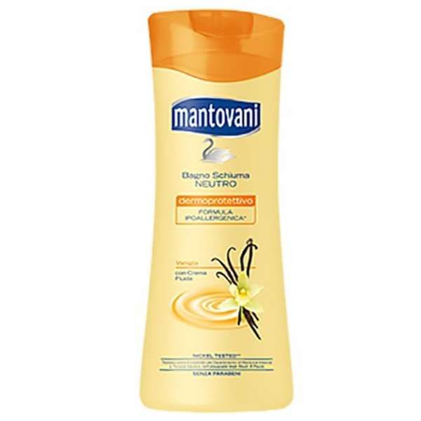 MANTOVANI Mantovani Bagnoschiuma Neutro Vaniglia - 400ml - MegaPrezzo