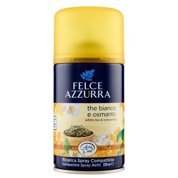 FELCE AZZURRA Felce Azzurra Deodorante Ricarica Spray 250ml - The Bianco e Osmanto - MegaPrezzo