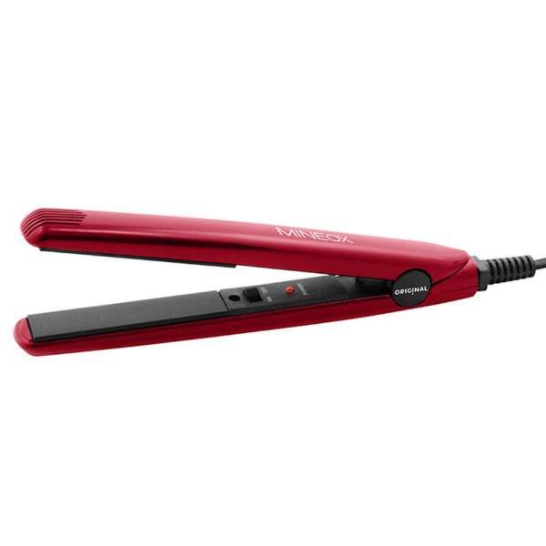 ORIGINAL BEST BUY Original Mineox Mini Piastra e Ferro Arricciante da Viaggio - Rosso - MegaPrezzo