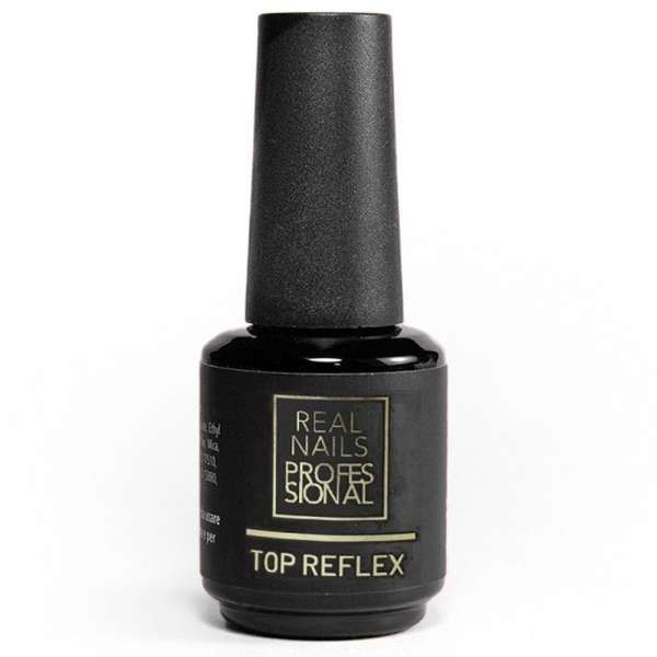 REAL NAILS PROFESSIONAL Real Nails Professional Top Reflex 15ml - Gold - MegaPrezzo