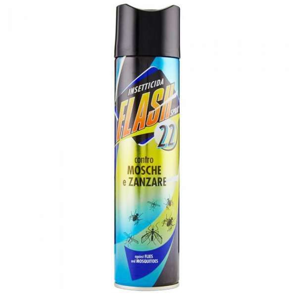 FLASH Flash Insetticida Spray 250ml - Mosche e Zanzare - MegaPrezzo