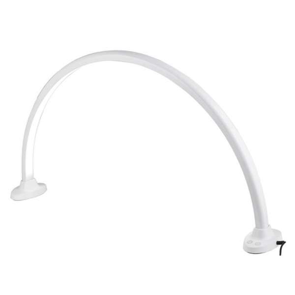 AURORE Lampada da Tavolo ad Arco con Luce LED - Bianco - MegaPrezzo