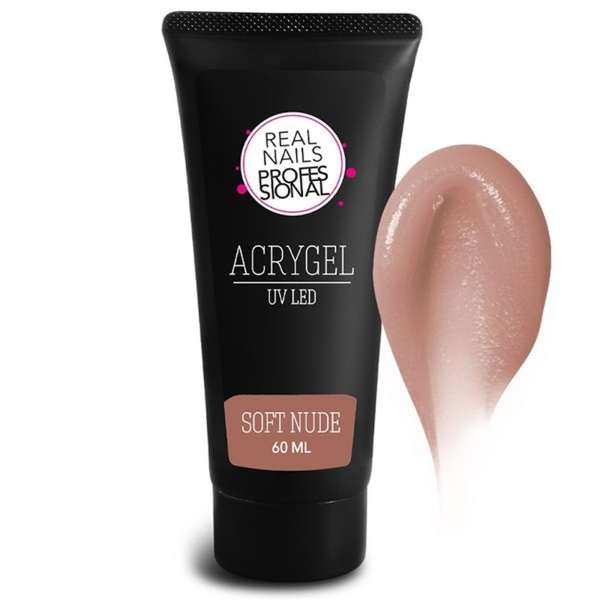 REAL NAILS PROFESSIONAL Real Nails Professional AcryGel Costruttore 60ml - Soft Nude - MegaPrezzo