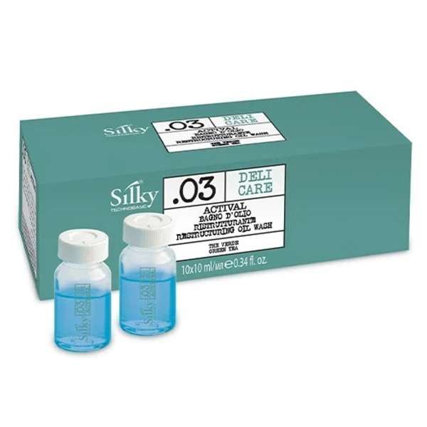 SILKY Silky Deli Care Actival Bagno Olio Ristrutturante - 10x10ml - MegaPrezzo