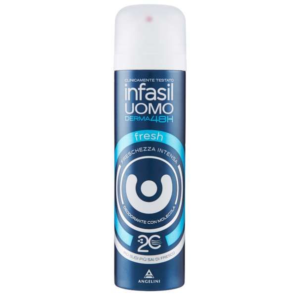 INFASIL Infasil Deodorante Spray Uomo Derma48H Fresh New - 150ml - MegaPrezzo