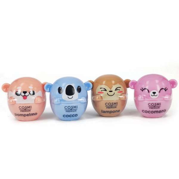 COSMI ITALIA Cosmi Balsamo Labbra Animal 3D - Fragranze Miste - MegaPrezzo