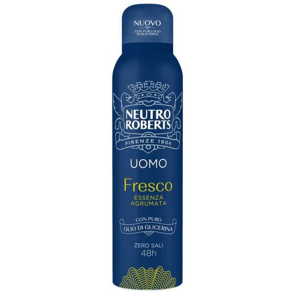 NEUTRO ROBERTS Neutro Roberts Deodorante Men Spray Agrumato - 150ml - MegaPrezzo
