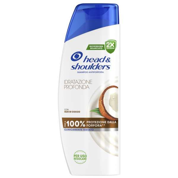 HEAD SHOULDERS Head e Shoulders Shampoo Idratazione Profonda - 250ml - MegaPrezzo