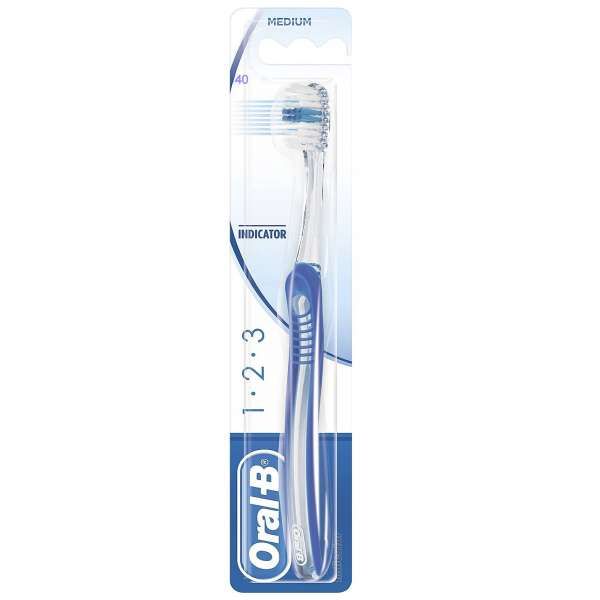 AZ - ORAL B Oral-B Spazzolino Indicator 40 Medio - MegaPrezzo