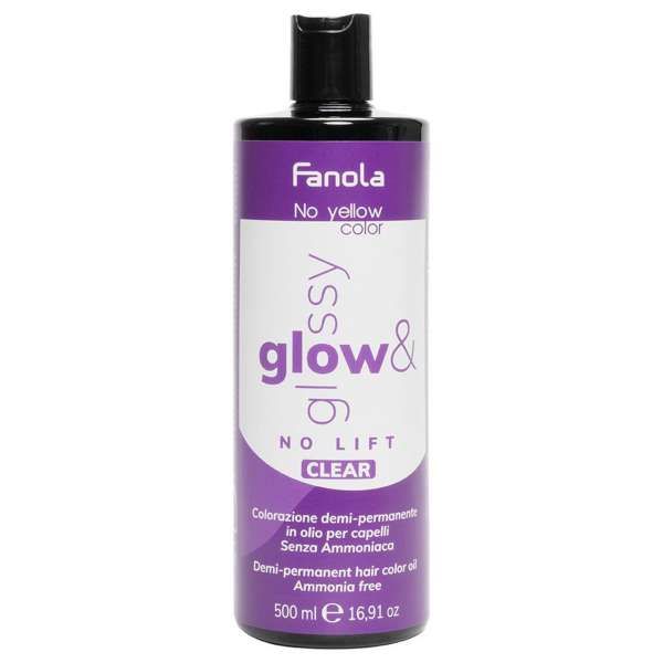 FANOLA Fanola Glow e Glossy Tintura Demi-Permanente 500ml - Clear - MegaPrezzo