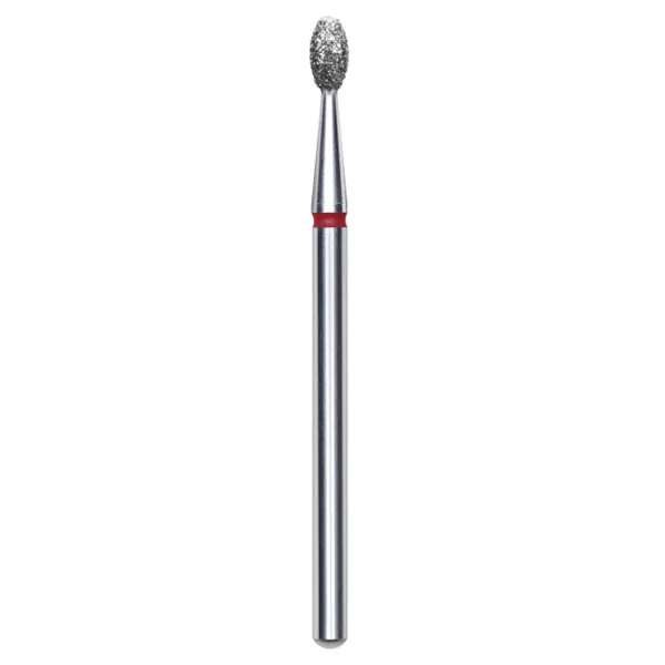 STALEKS PRO Staleks Pro Punta Fresa Diamantata Oliva 2,5mm Rosso - 5mm - MegaPrezzo