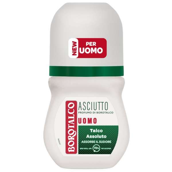 BOROTALCO Borotalco Deodorante Roll-On Men Asciutto Borotalco - 50ml - MegaPrezzo