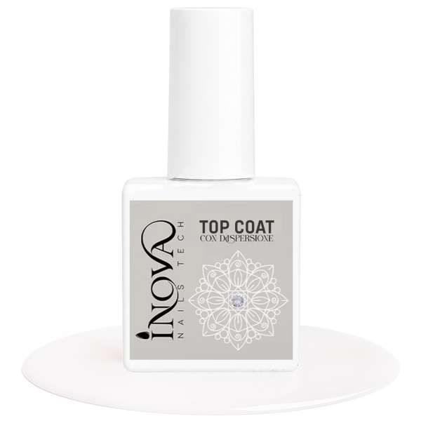 INOVA NAILS TECH Inova Nails Tech Top Coat con Dispersione - 12ml - MegaPrezzo