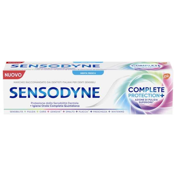 SENSODYNE Sensodyne Dentifricio Complete Protection Menta Fresca - 75ml - MegaPrezzo