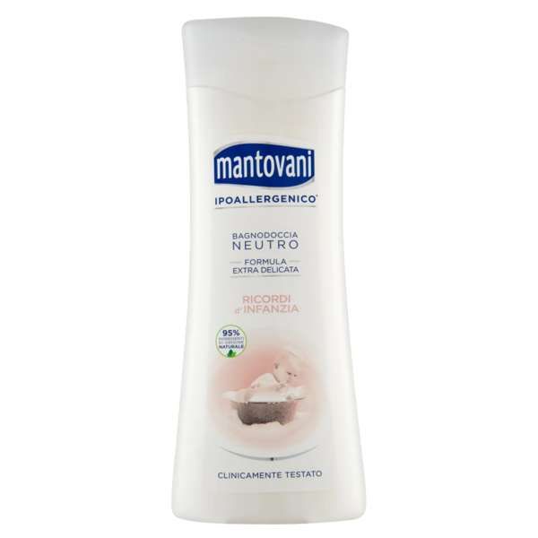 MANTOVANI Mantovani Bagnoschiuma Neutro Ricordi Infanzia - 400ml - MegaPrezzo