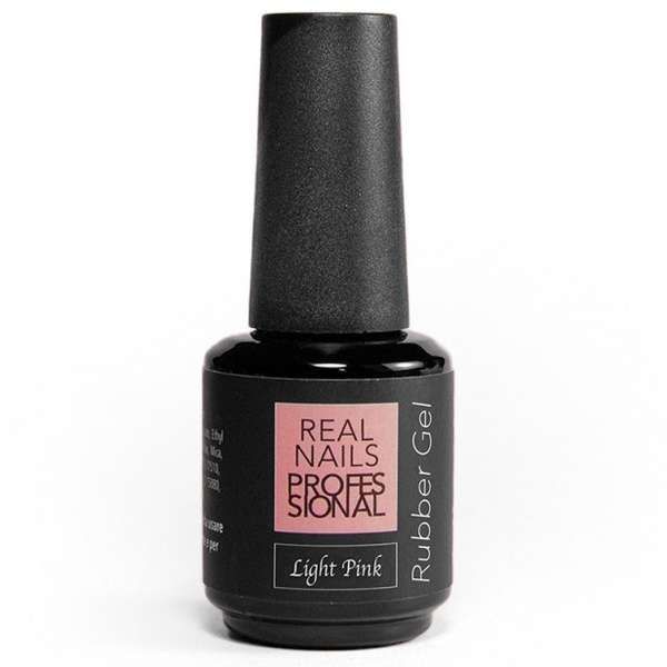 REAL NAILS PROFESSIONAL Real Nails Professional Gel Base Rubber 15ml - Light Pink - MegaPrezzo